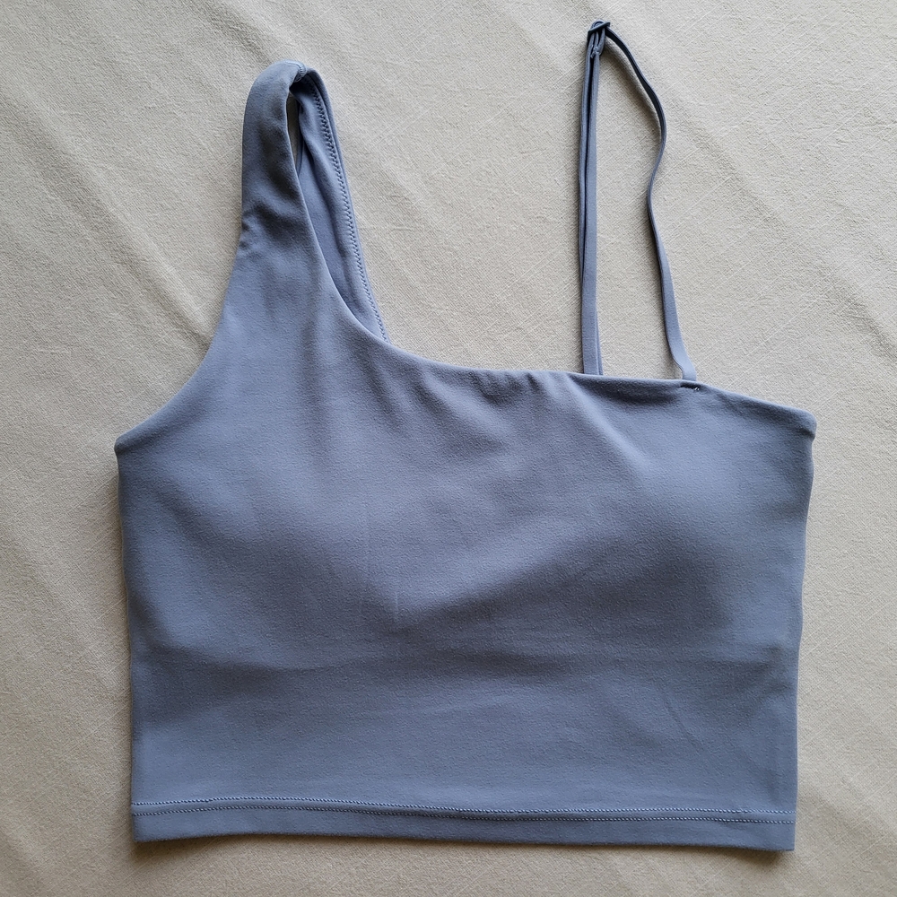 Offline By Aerie Real Me Asymmetrical Sports Bra - XS